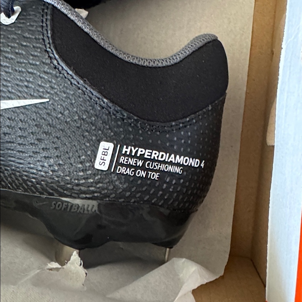 Nike Lunar Hyperdiamond Womens Softball Cleats 7.5 - Picture 3 of 3